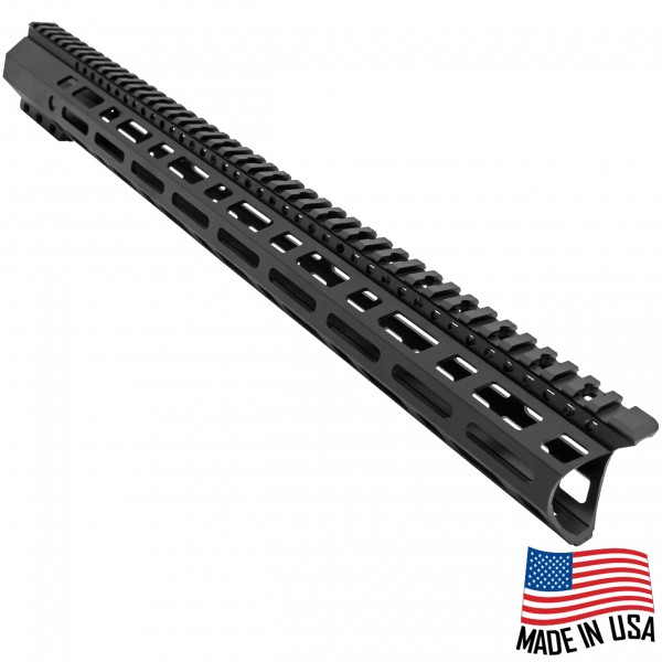 AR-10/LR-308 M-Lok 18" C-Cut Handguard Rail System (Made in USA)